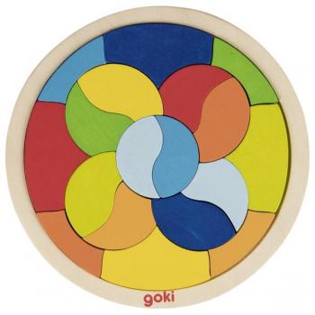 Einlegepuzzle Mandala